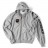 GASP Gym hood jacket greymelange XL