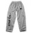 Fleece cargo pant greymelange M