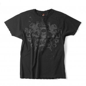 GASP Max street tee wash black