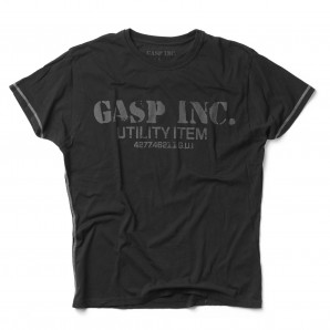 GASP Basic utility tee schwarz